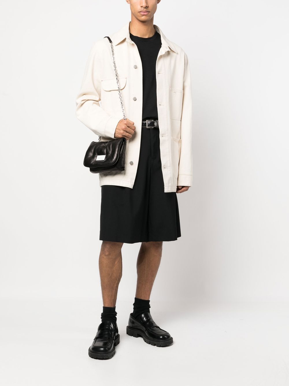 MAISON MARGIELA Mini Glam Slam Flap Crossbody Handbag