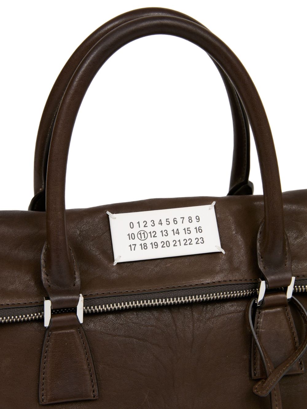 MAISON MARGIELA ÉBÈNE Cow Leather Handbag