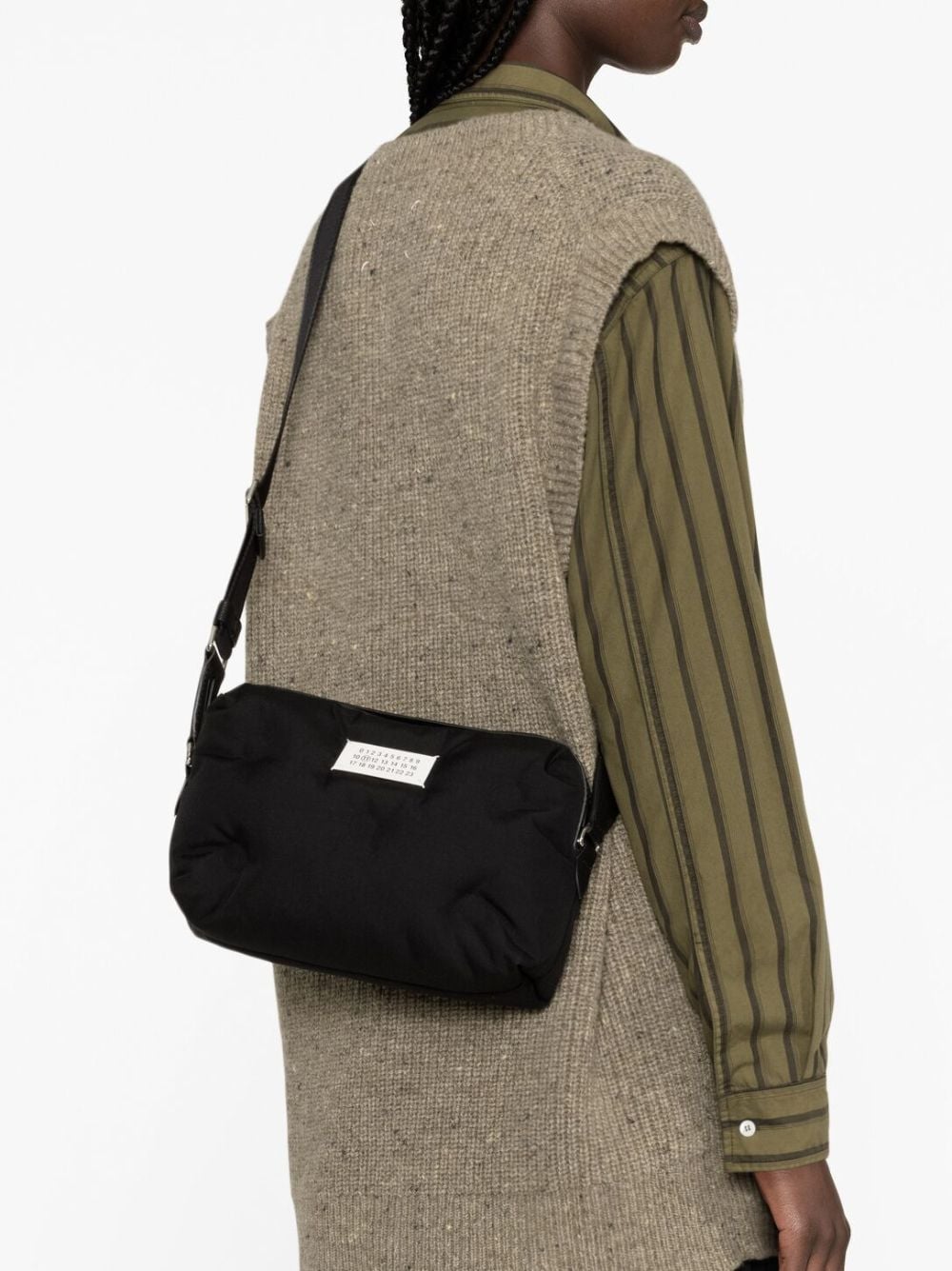 MAISON MARGIELA Glam Slam Mini Nylon Camera Handbag