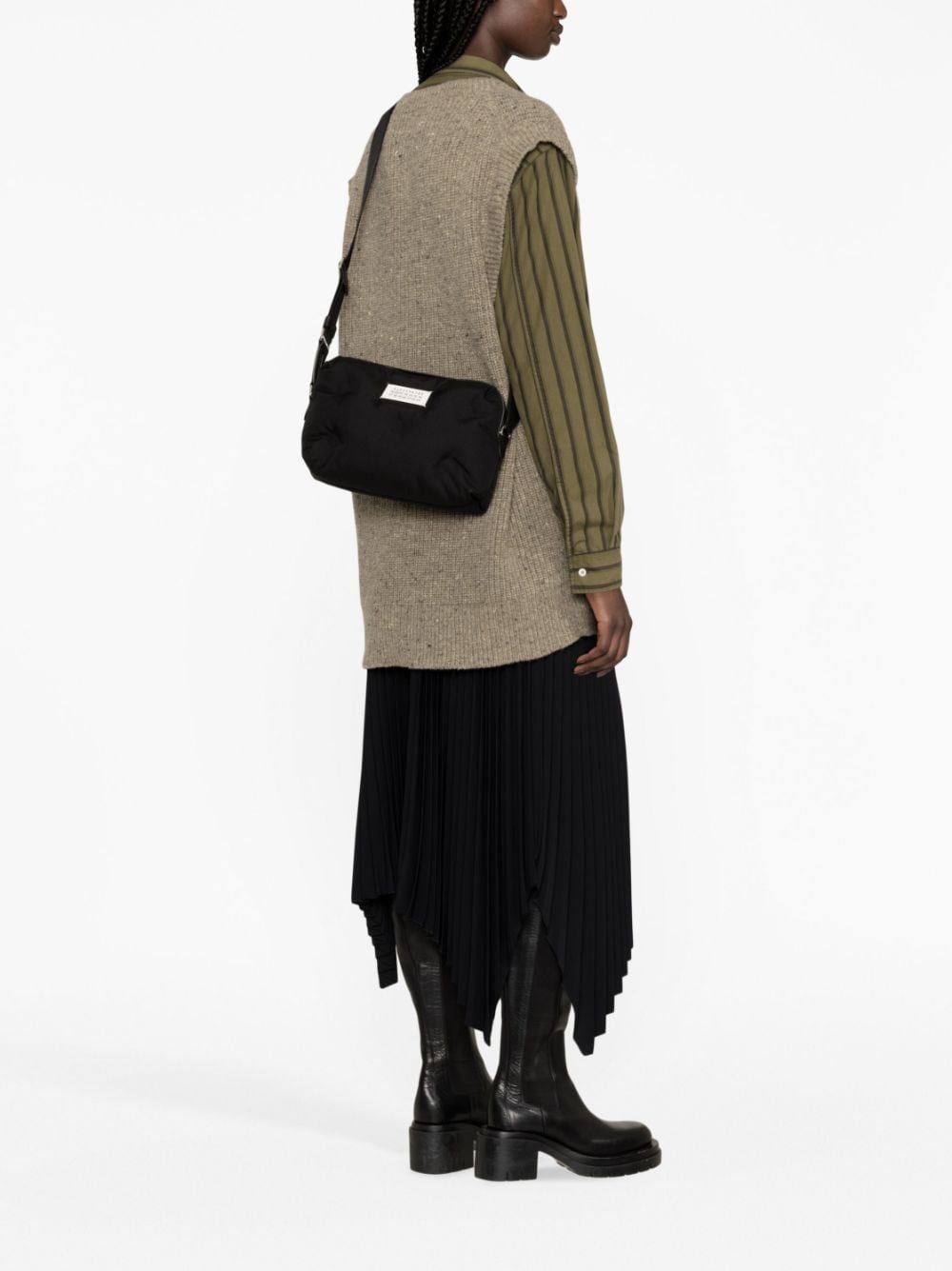 MAISON MARGIELA Glam Slam Mini Nylon Camera Handbag