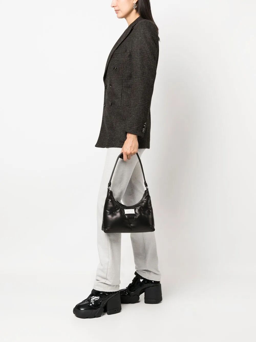 MAISON MARGIELA Mini Glam Slam Hobo Handbag