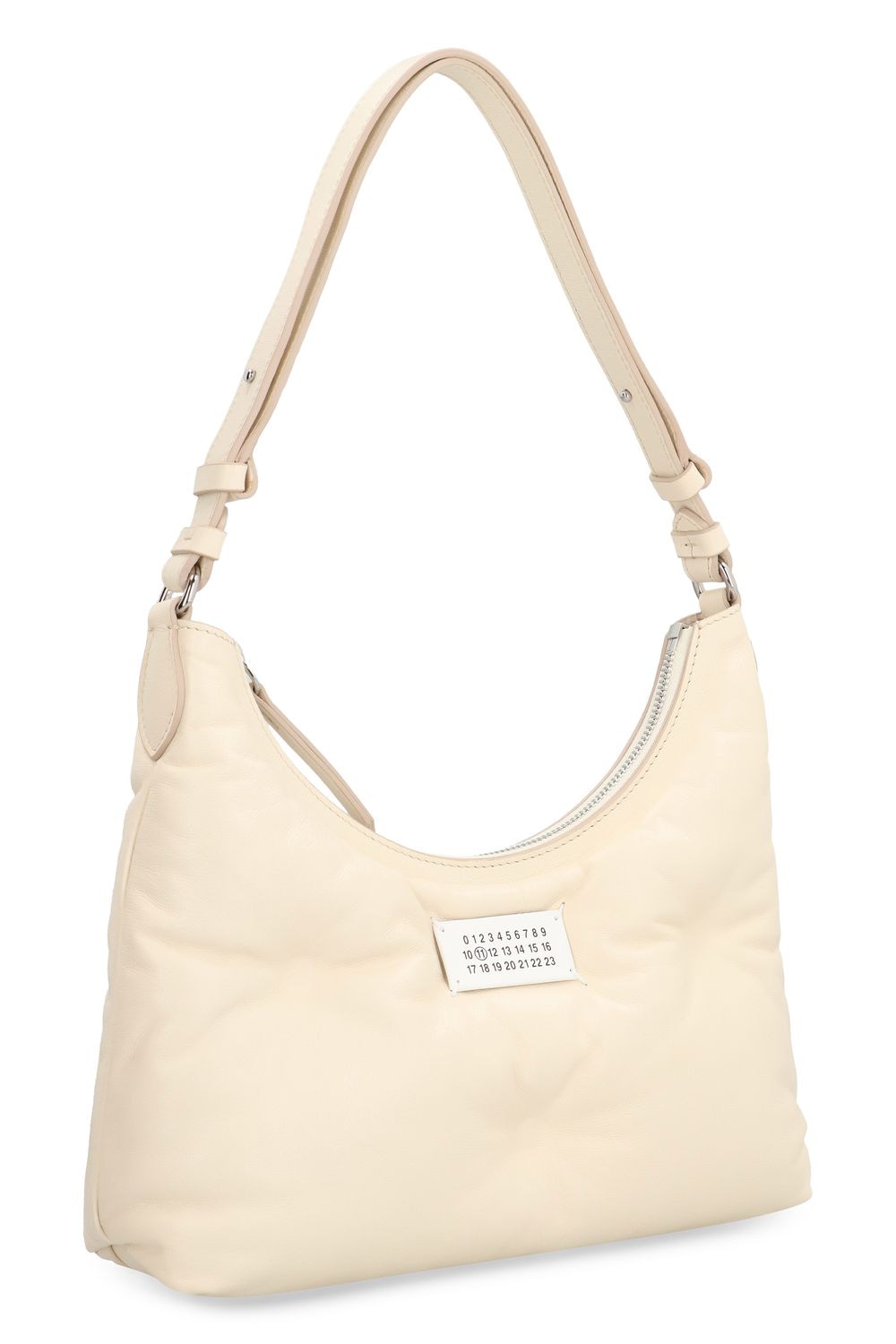 MAISON MARGIELA Glam Slam Leather Hobo Handbag - 28 cm x 21 cm