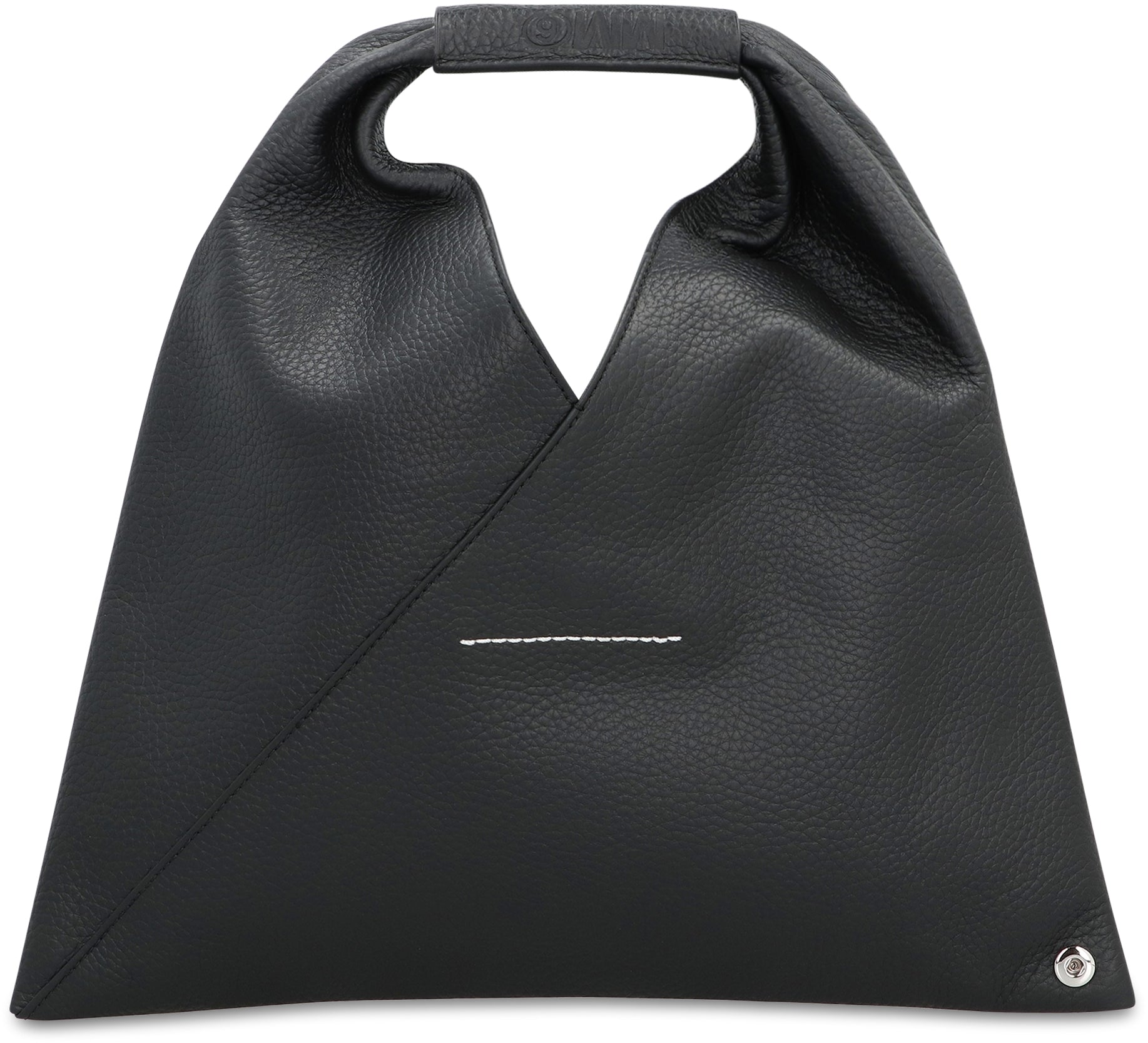 MM6 MAISON MARGIELA Mini Grained Leather Handbag with Origami-Inspired Design