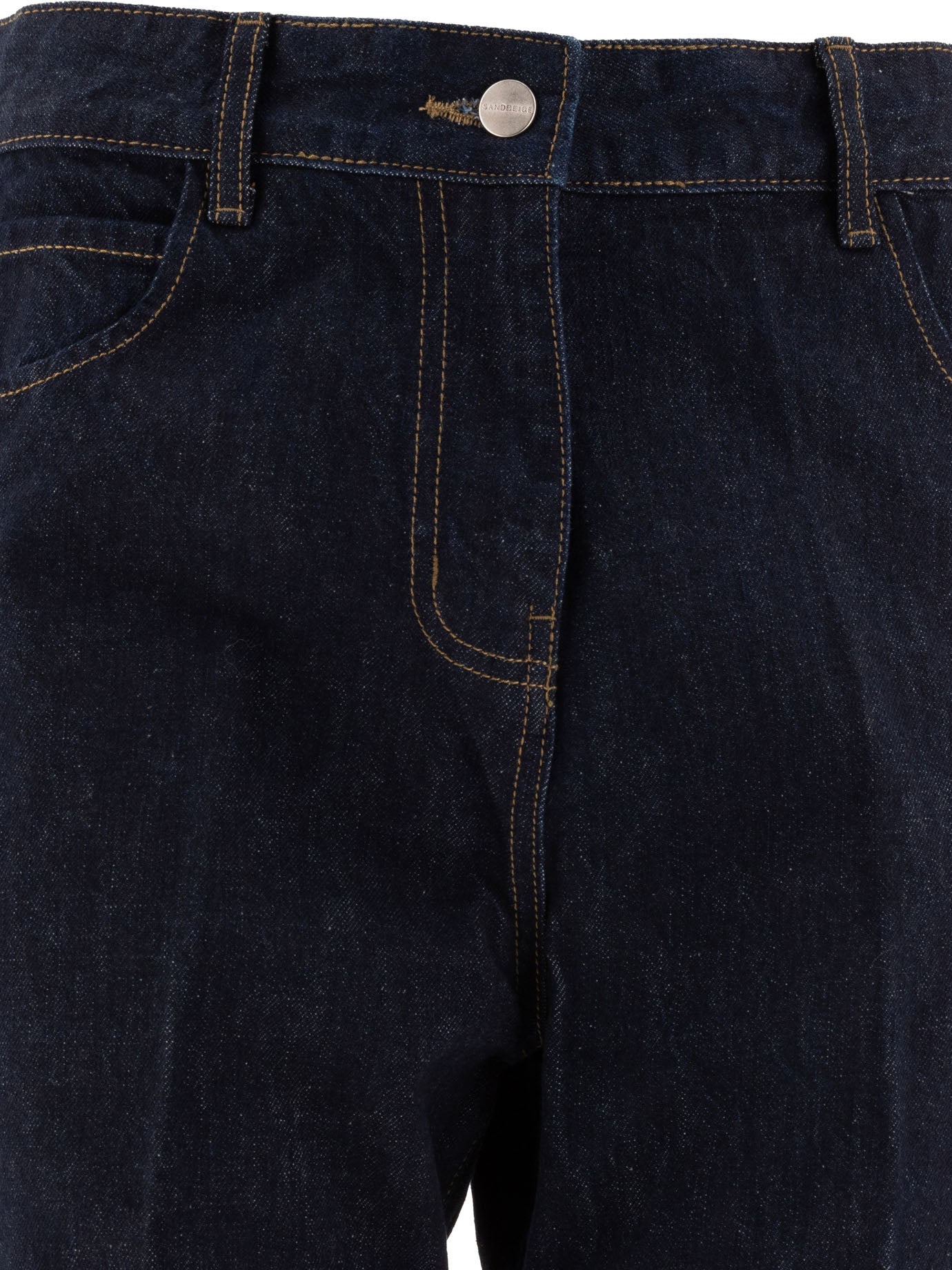 SANDBEIGE Cotton Jeans for Women - SS25