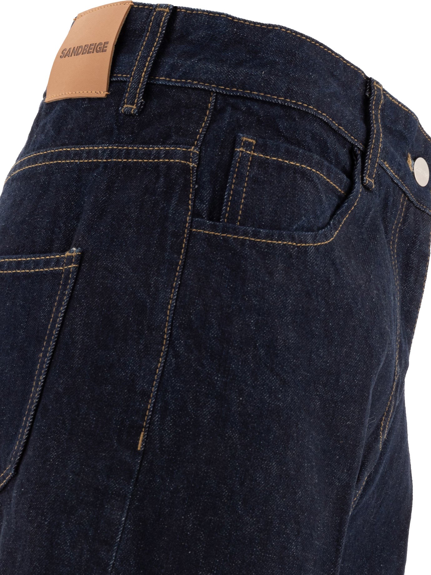 SANDBEIGE Cotton Jeans for Women - SS25