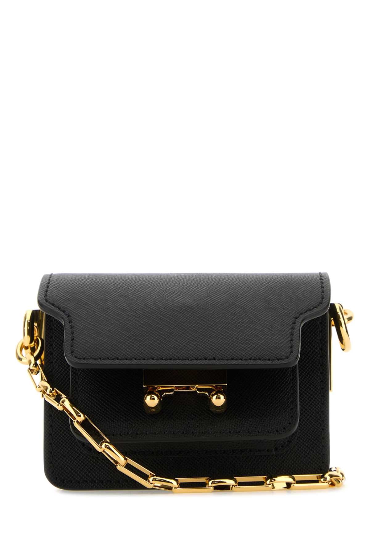 MARNI Mini Leather Crossbody Handbag