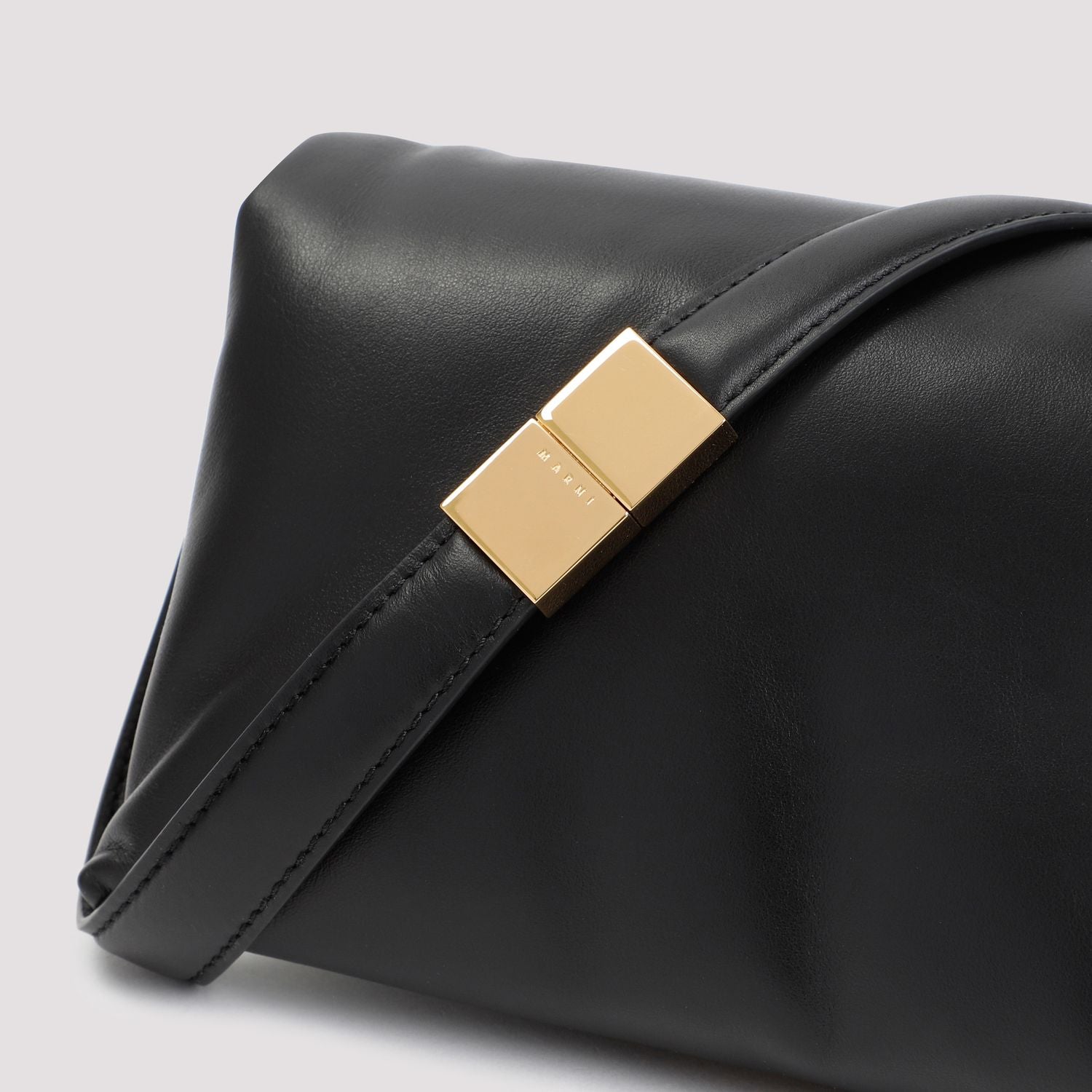 MARNI Prisma Mini Leather Shoulder Handbag