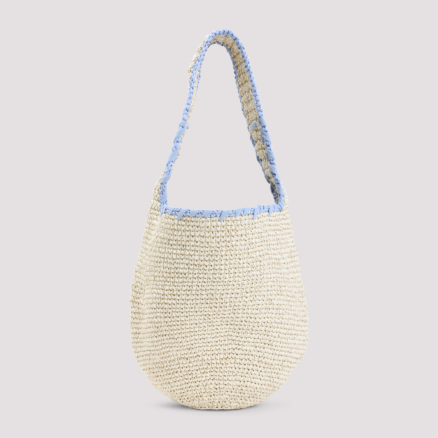MARNI Mini Raffia Scrunchie Hobo Handbag