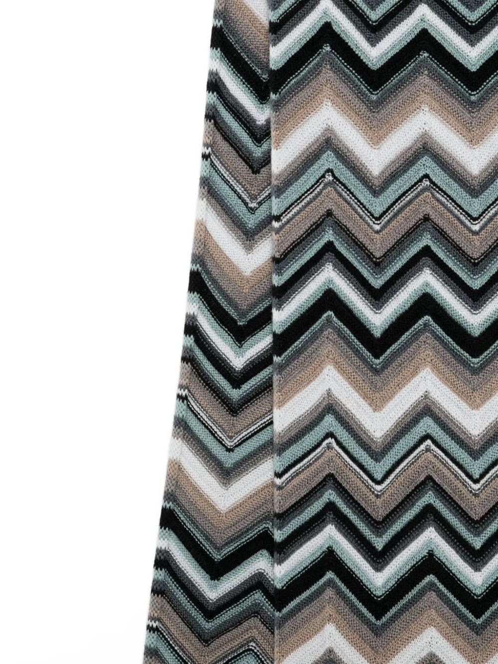MISSONI Zig-Zag Wool Scarf - FW25 Collection
