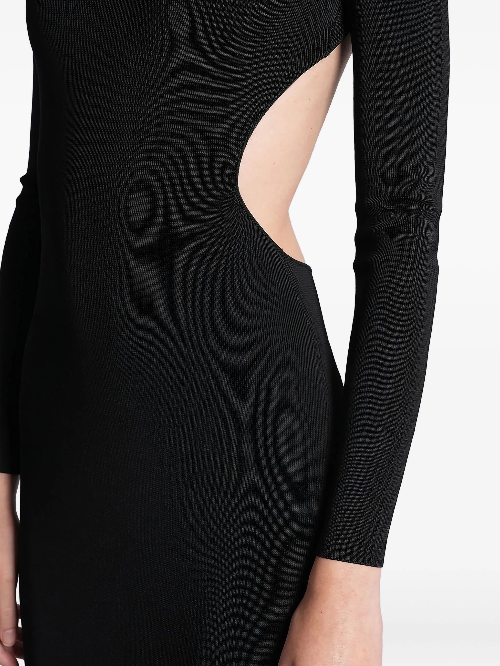 SELF-PORTRAIT Elegant Open Back Maxi Dress - Size S