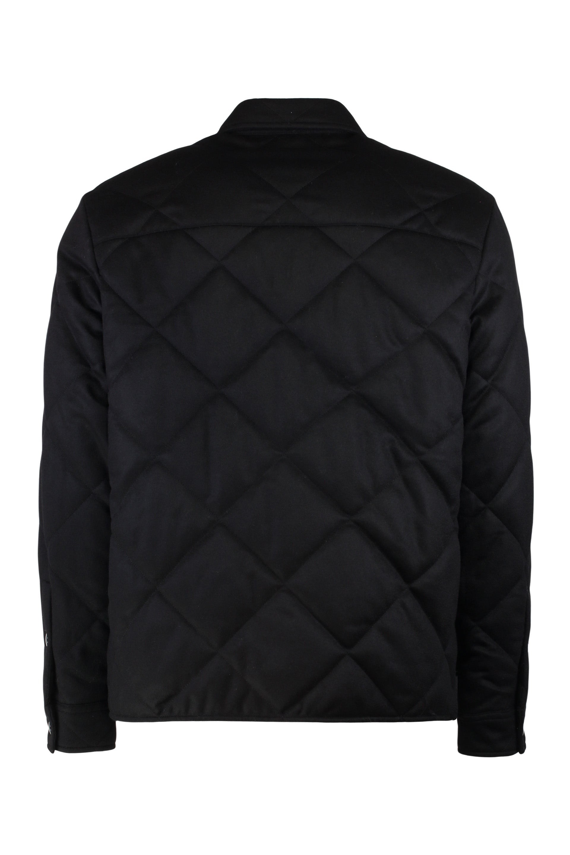 PRADA Cashmere Quilt Shirt for Men