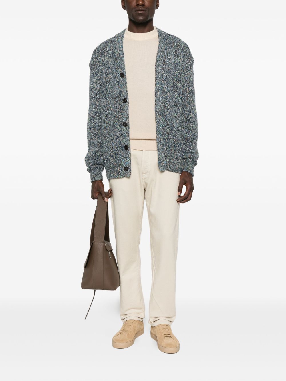 SCAGLIONE Classic Cozy Alpaca Blend Sweater