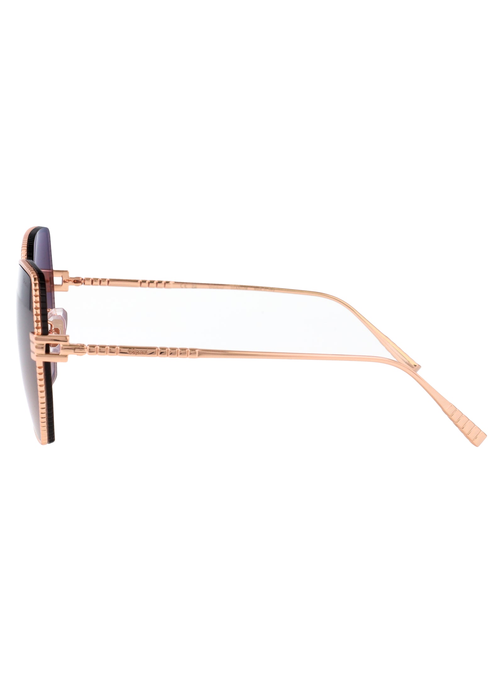 CHOPARD Sleek Titanium Sunglasses for Women - SS25 Collection