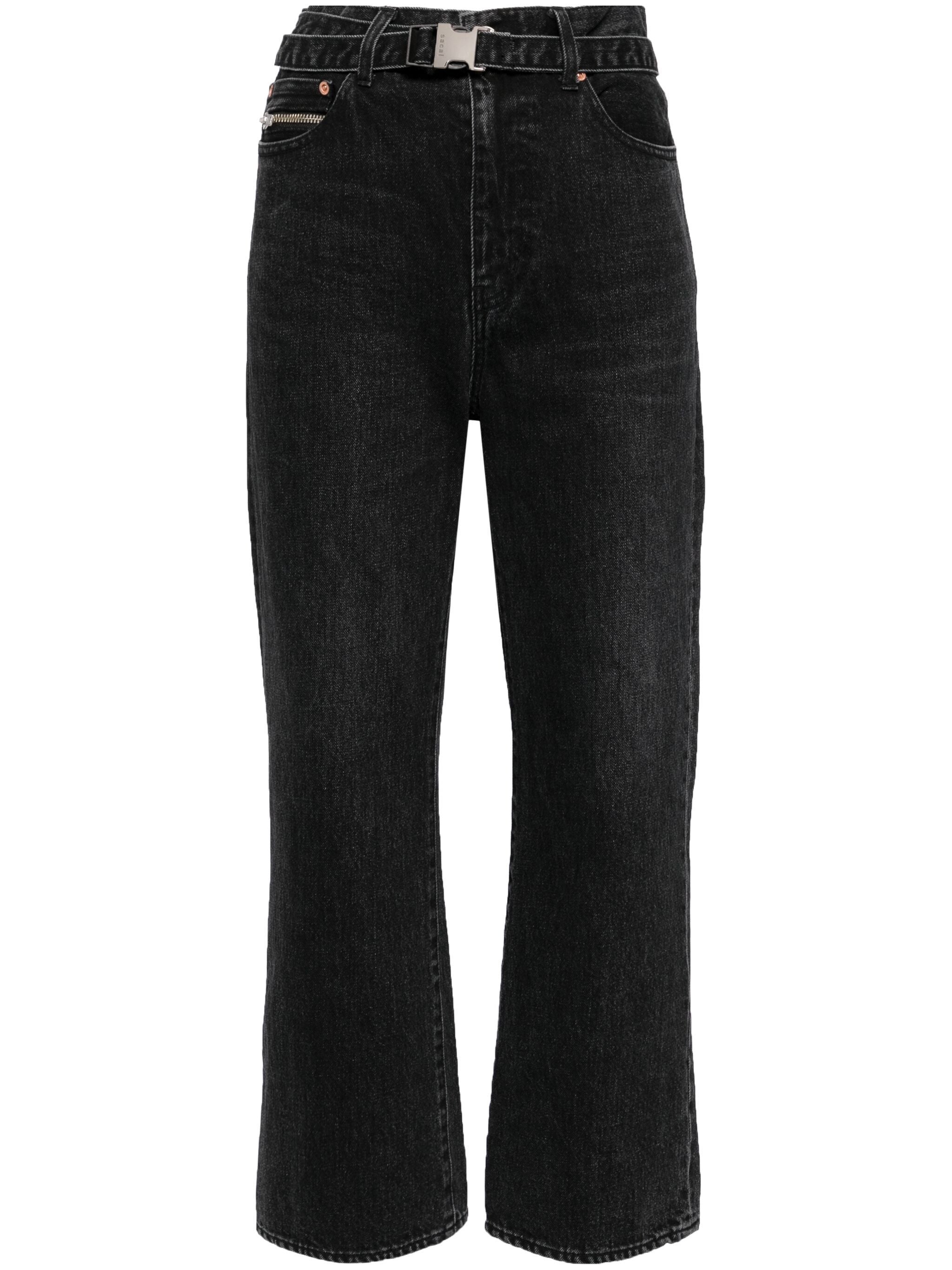 SACAI Boot Cut Denim Pants for Women
