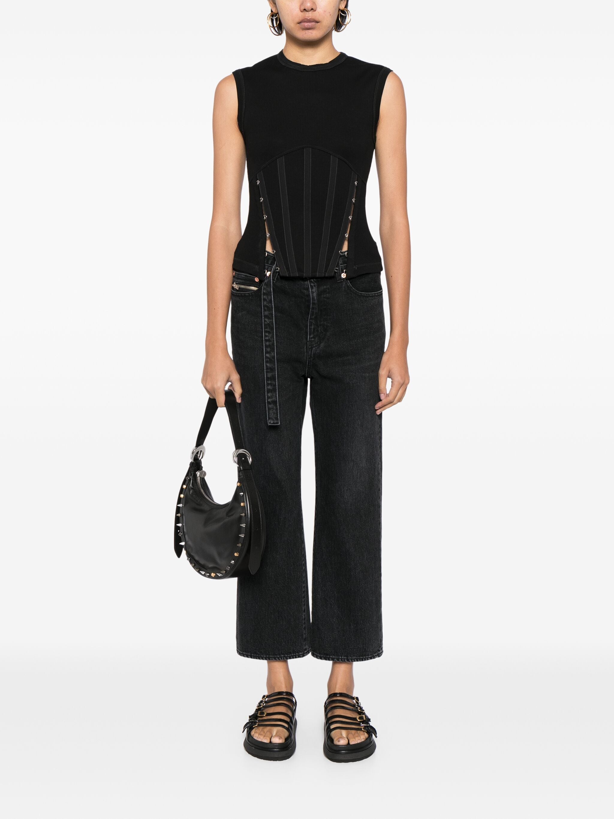 SACAI Boot Cut Denim Pants for Women