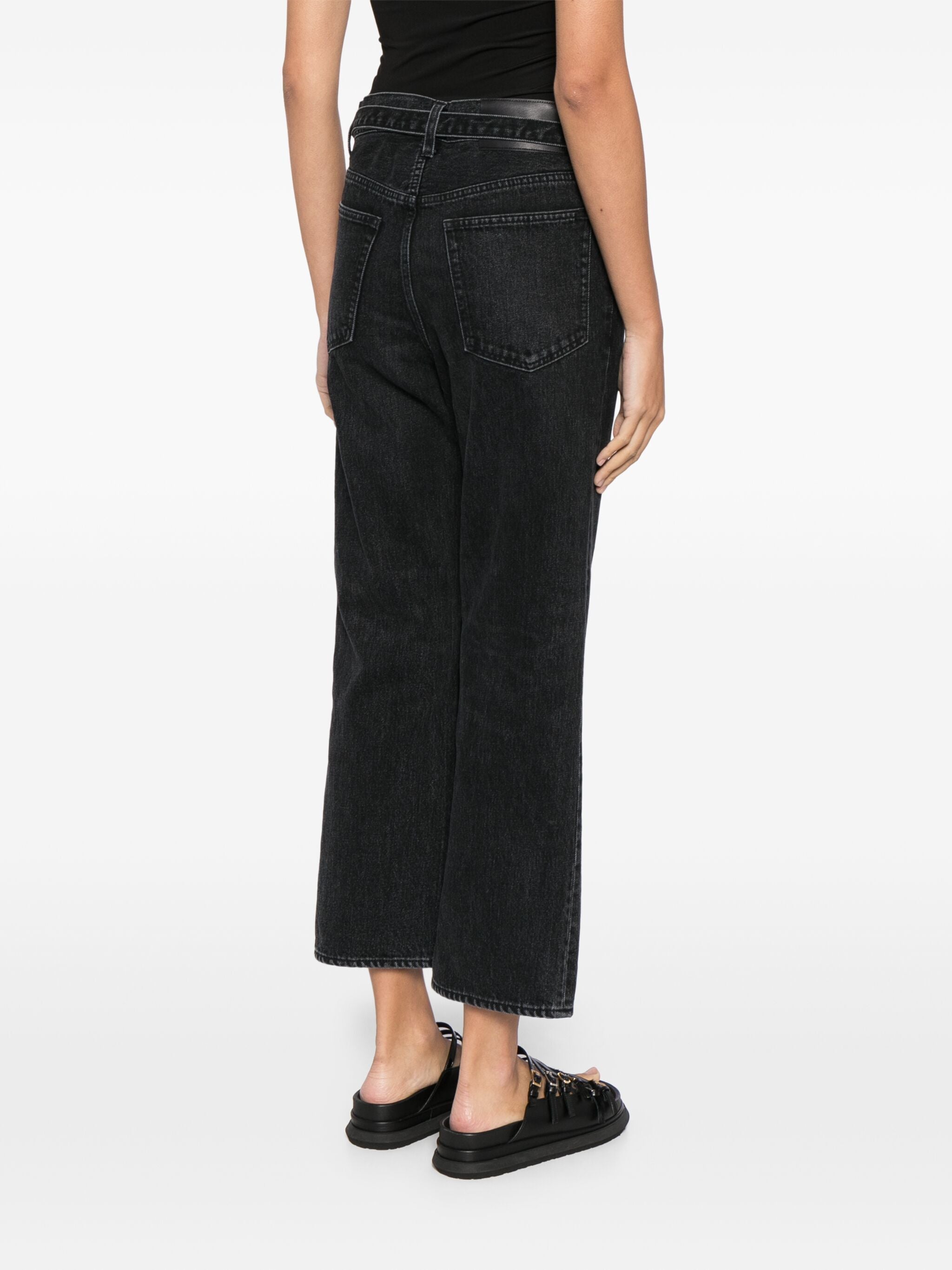 SACAI Boot Cut Denim Pants for Women