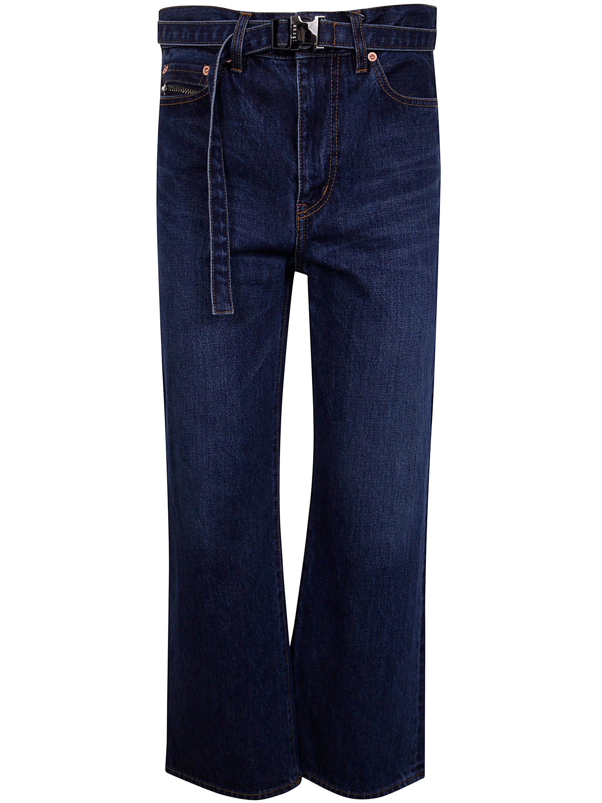 SACAI Women's Boot Cut Denim Pants