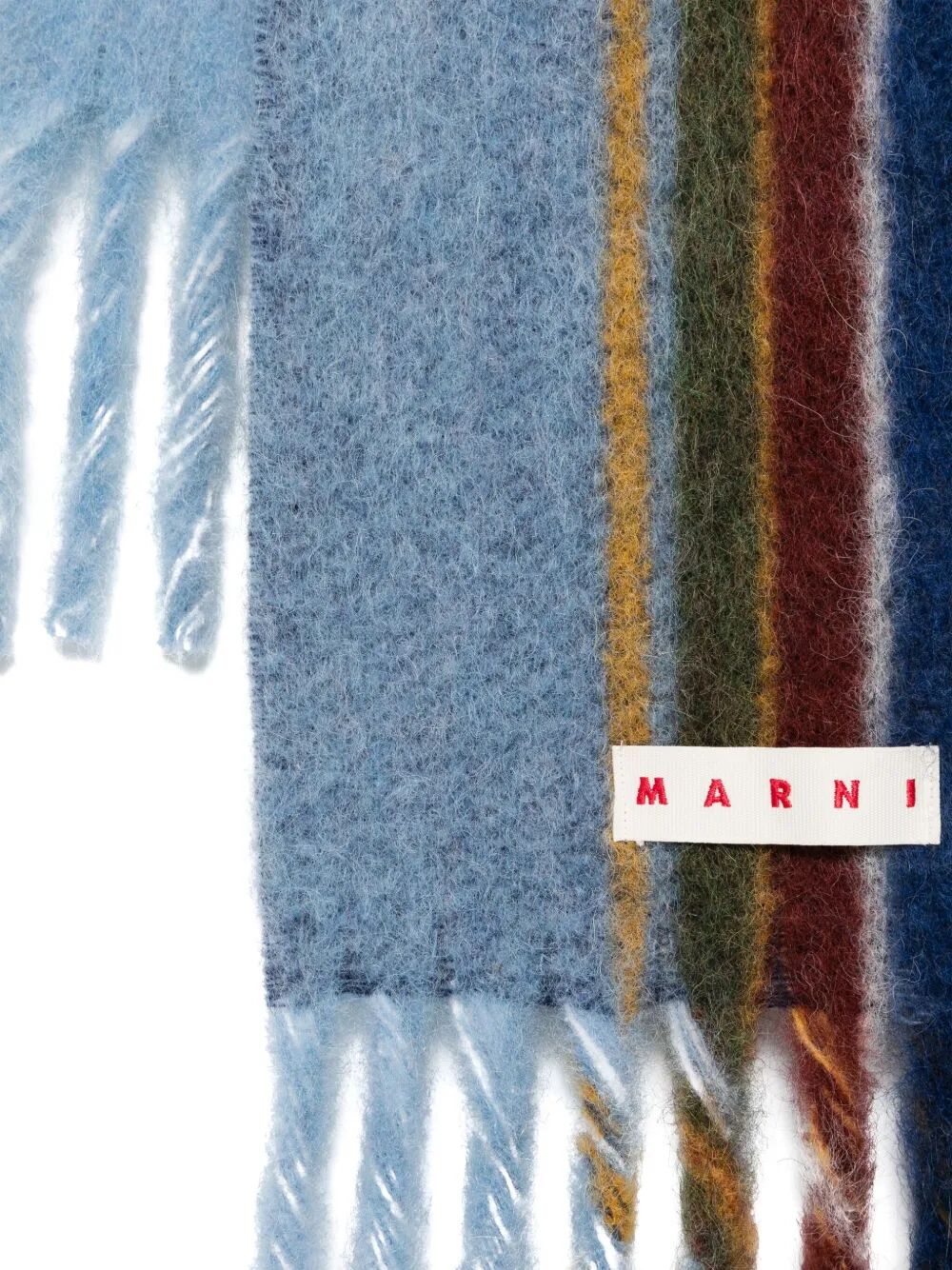 MARNI Logo-Patch Scarf for Men - Fall/Winter 2025
