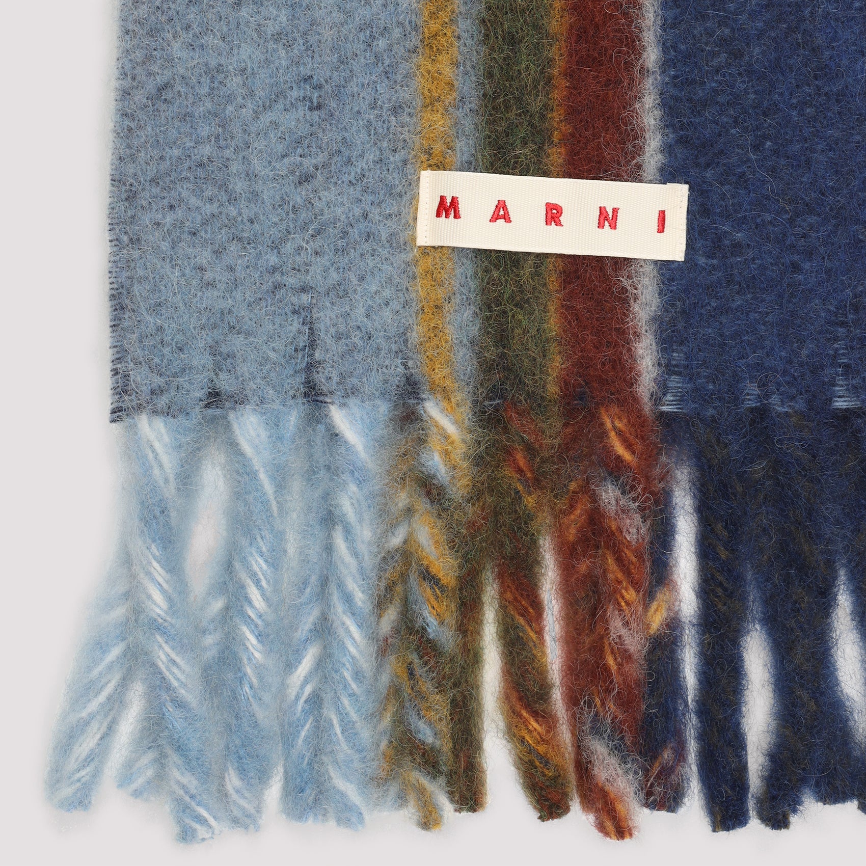 MARNI Logo-Patch Scarf for Men - Fall/Winter 2025