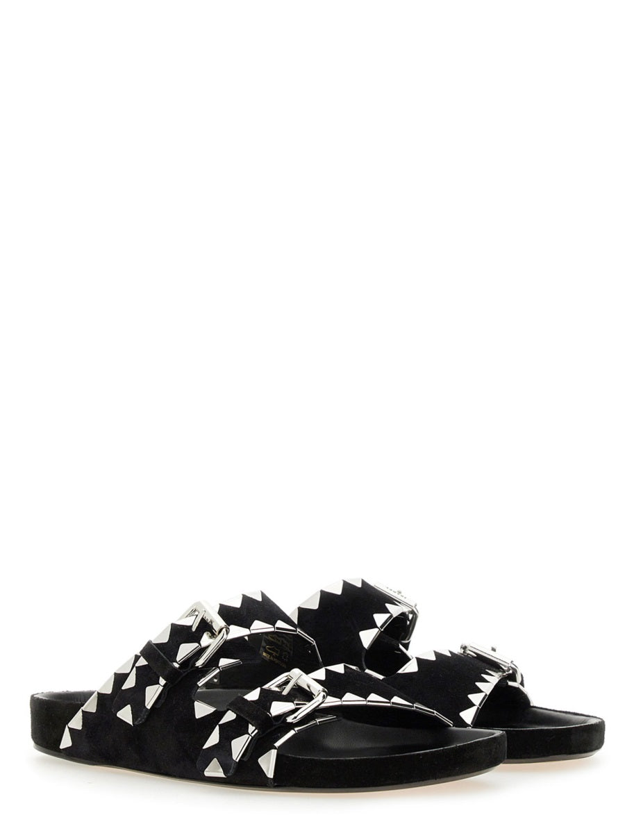 ISABEL MARANT Women's Lenny Sandal - Stylish Design for SS25