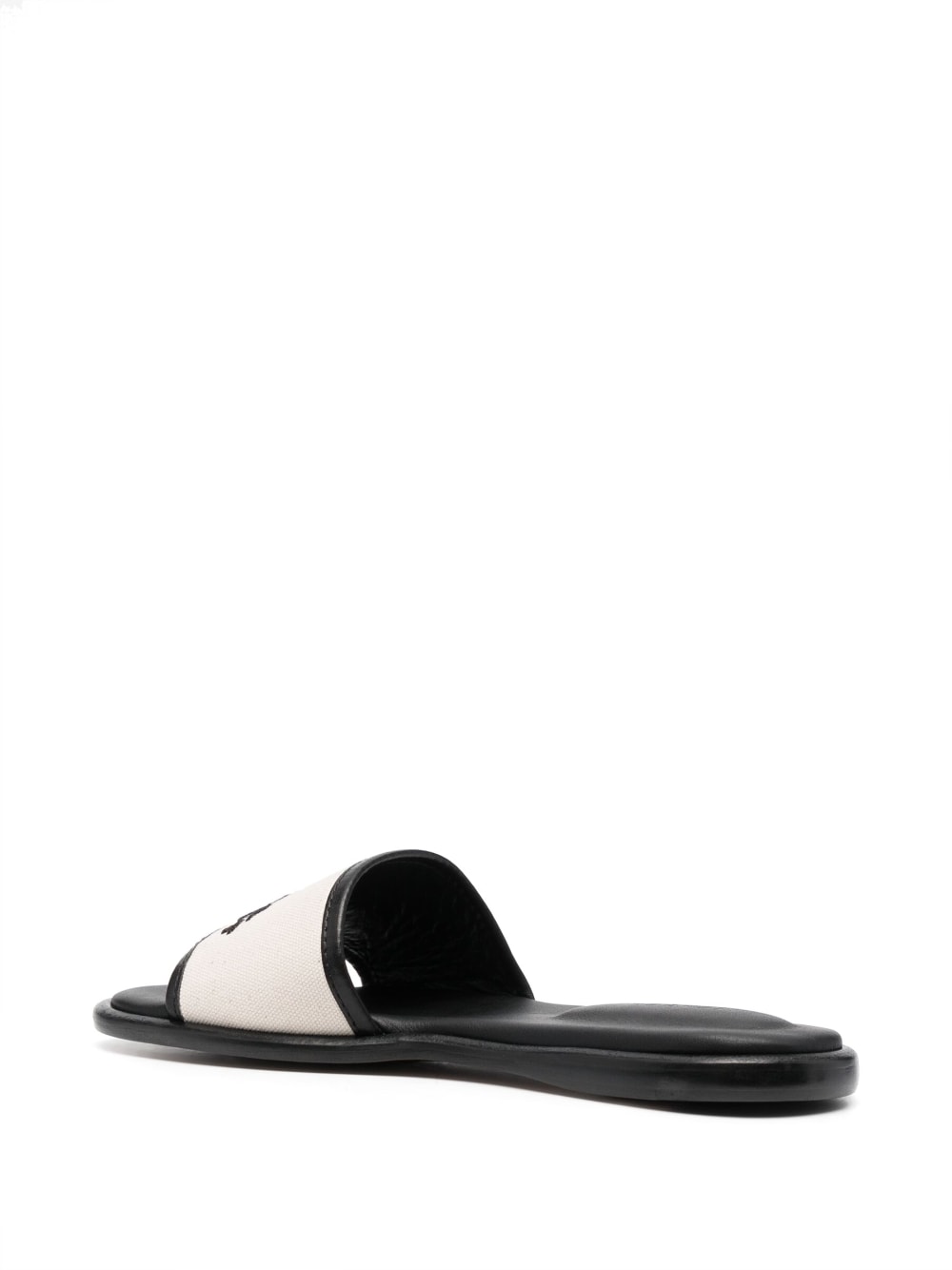 ISABEL MARANT Luxurious Embroidered Leather Slide Sandals