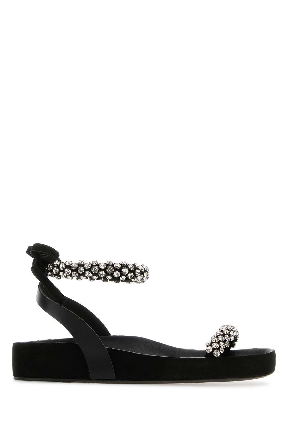 ISABEL MARANT Leather Mella Sandals - Women's SS24