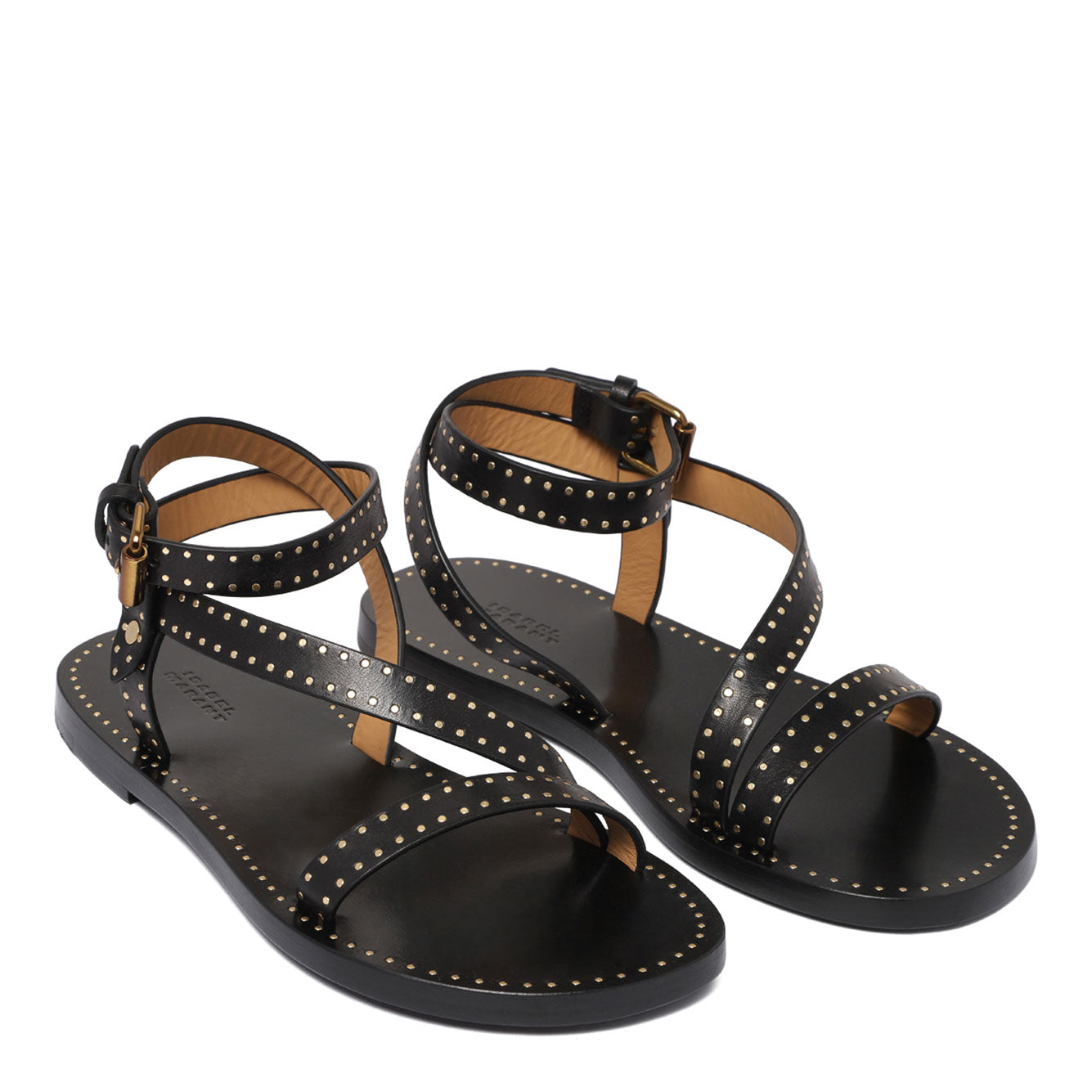 ISABEL MARANT Stylish Cow Leather Sandals
