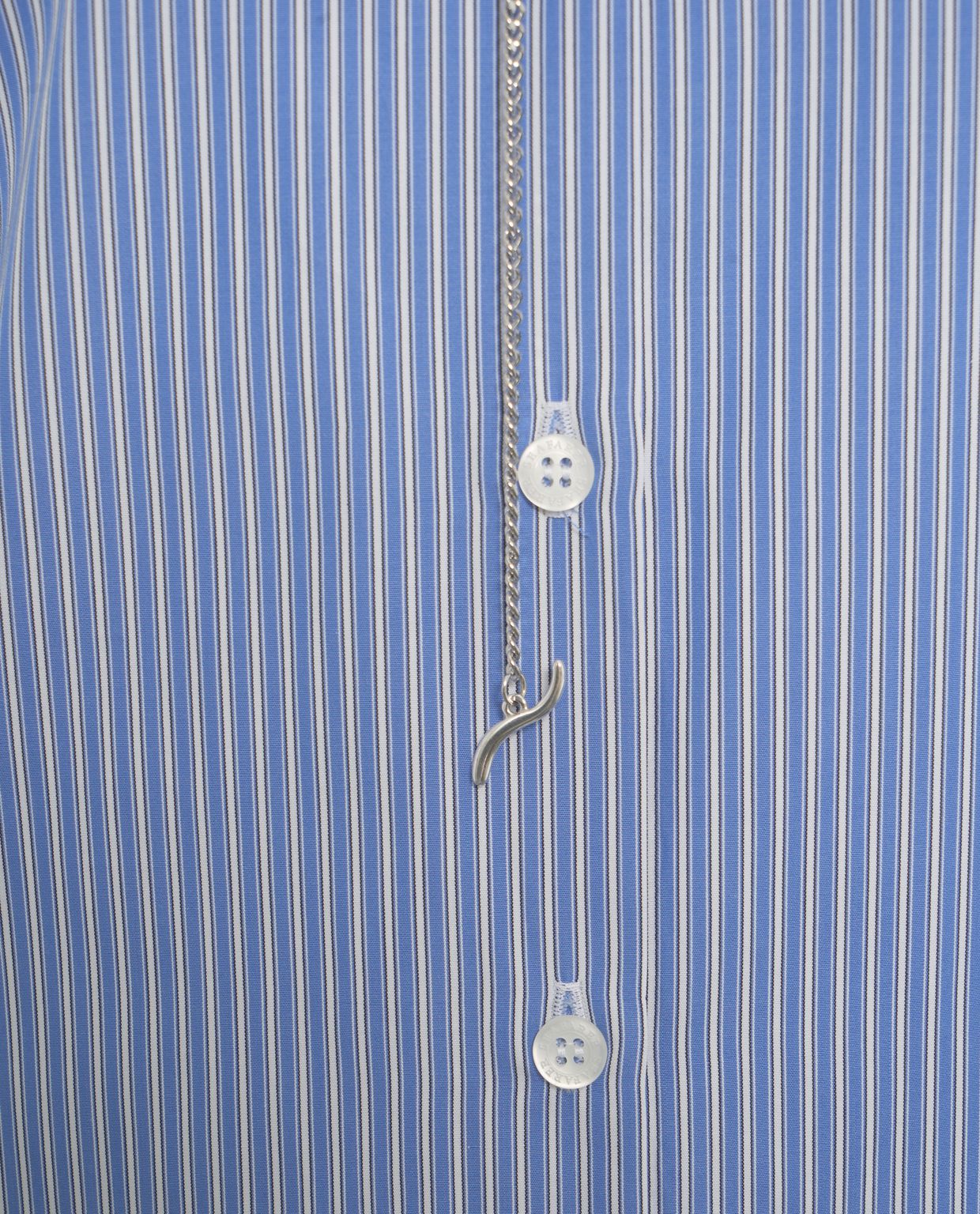 SEAFARER Striped Mandarin Collar Shirt - Women’s Casual Fit