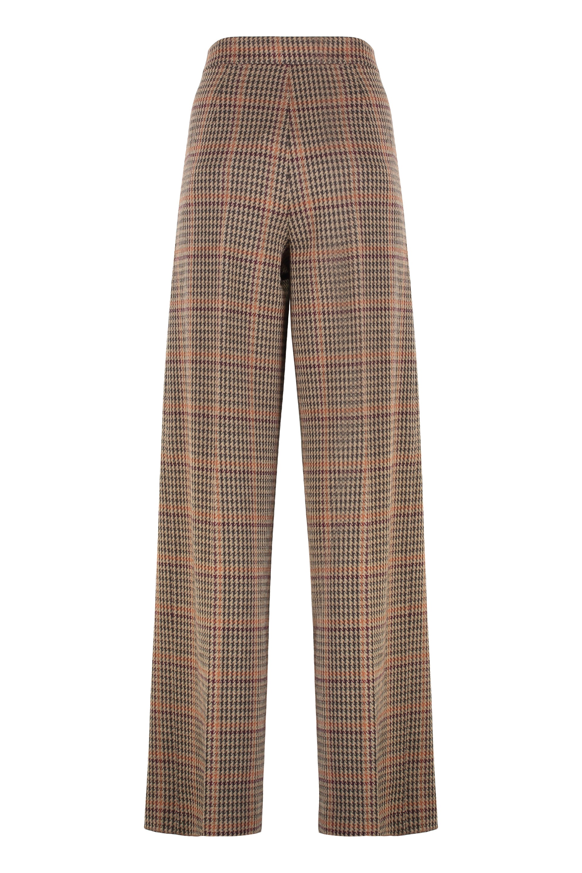 MAX MARA Elegant Prince of Wales Trousers for Women