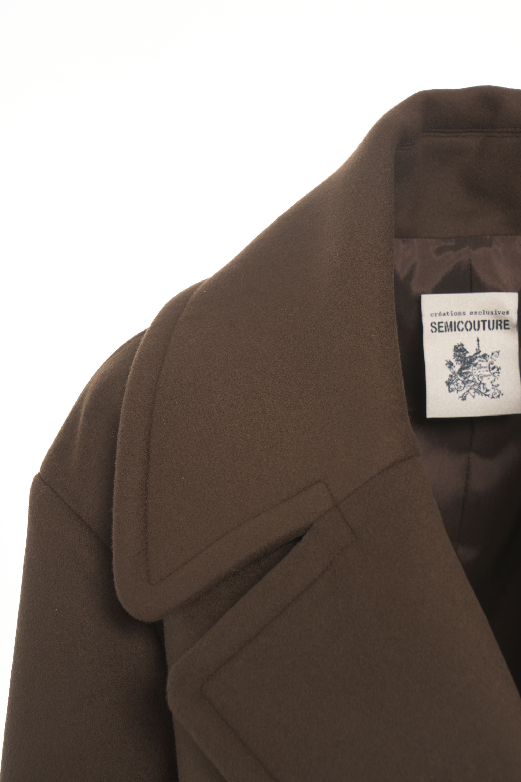 SEMICOUTURE Double-Breasted Classic Caban