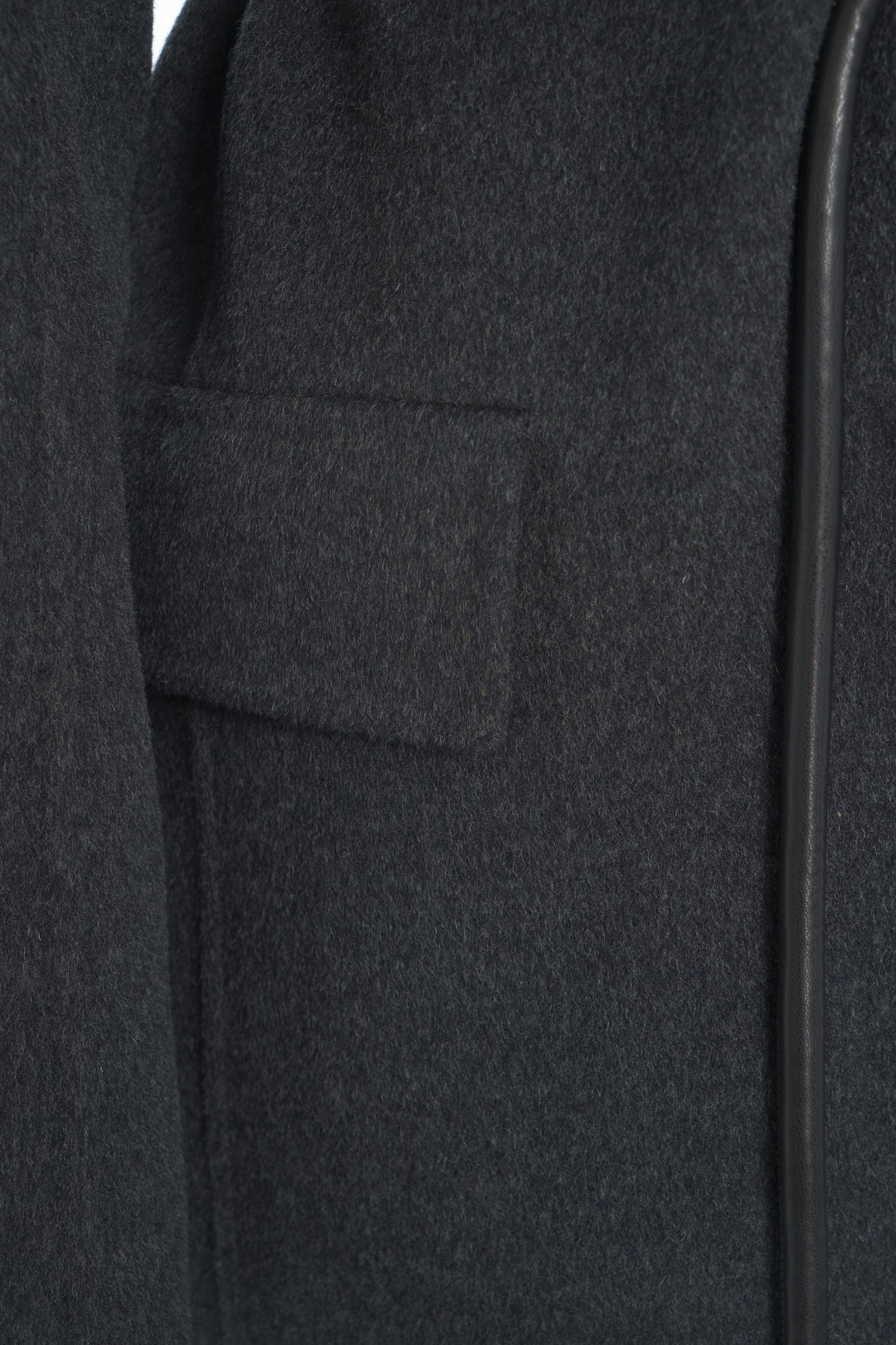 SEMICOUTURE Maxi Length Jacket with Belt