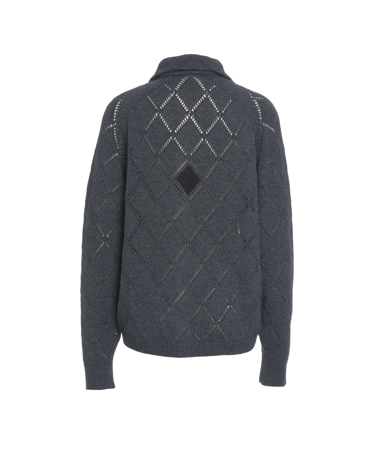 SEMICOUTURE Lightweight Knit Cardigan with Classic Collar