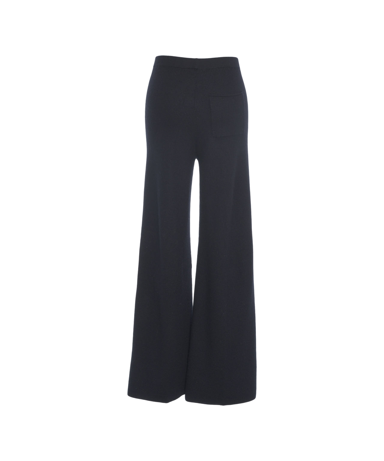SEMICOUTURE Palazzo Trousers in Soft Knit Fabric