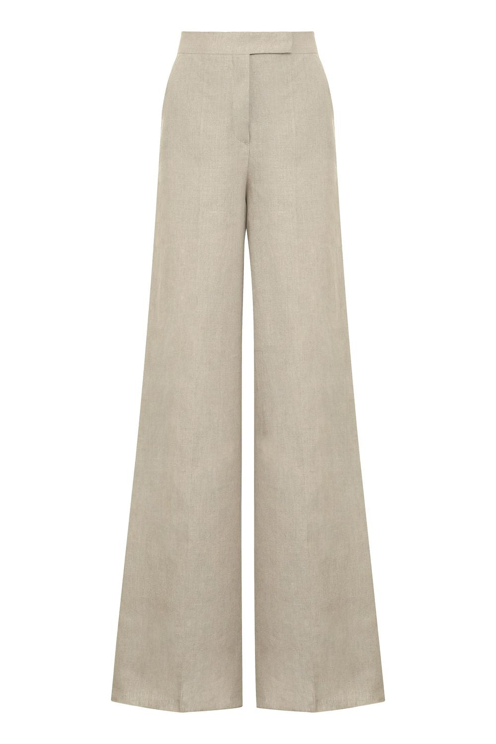 MAX MARA Linen Wide Leg Trousers for Women