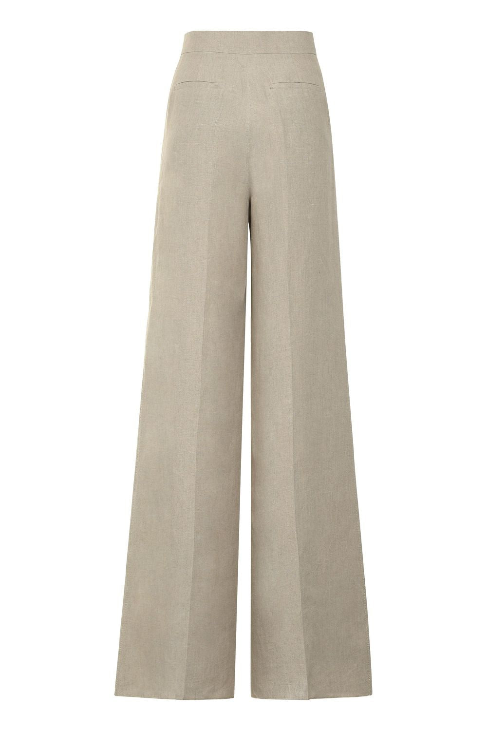 MAX MARA Linen Wide Leg Trousers for Women