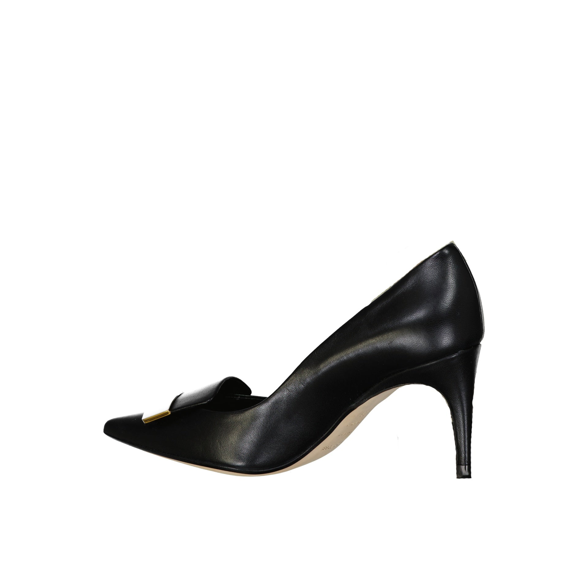 SERGIO ROSSI Sophisticated Leather Pumps with 7 cm Heel