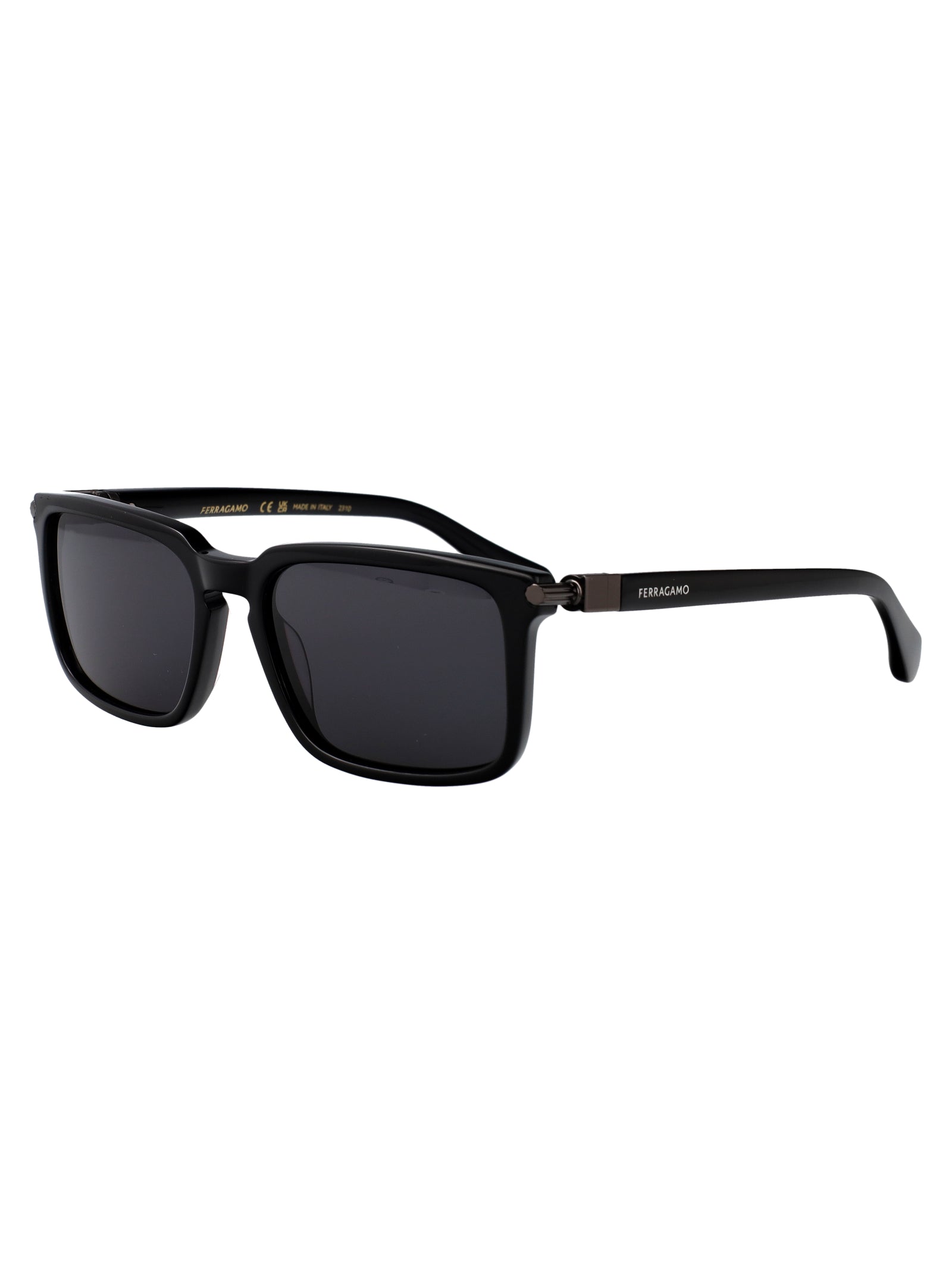 Ferragamo Stylish Acetate Sunglasses for Men - Perfect for SS25
