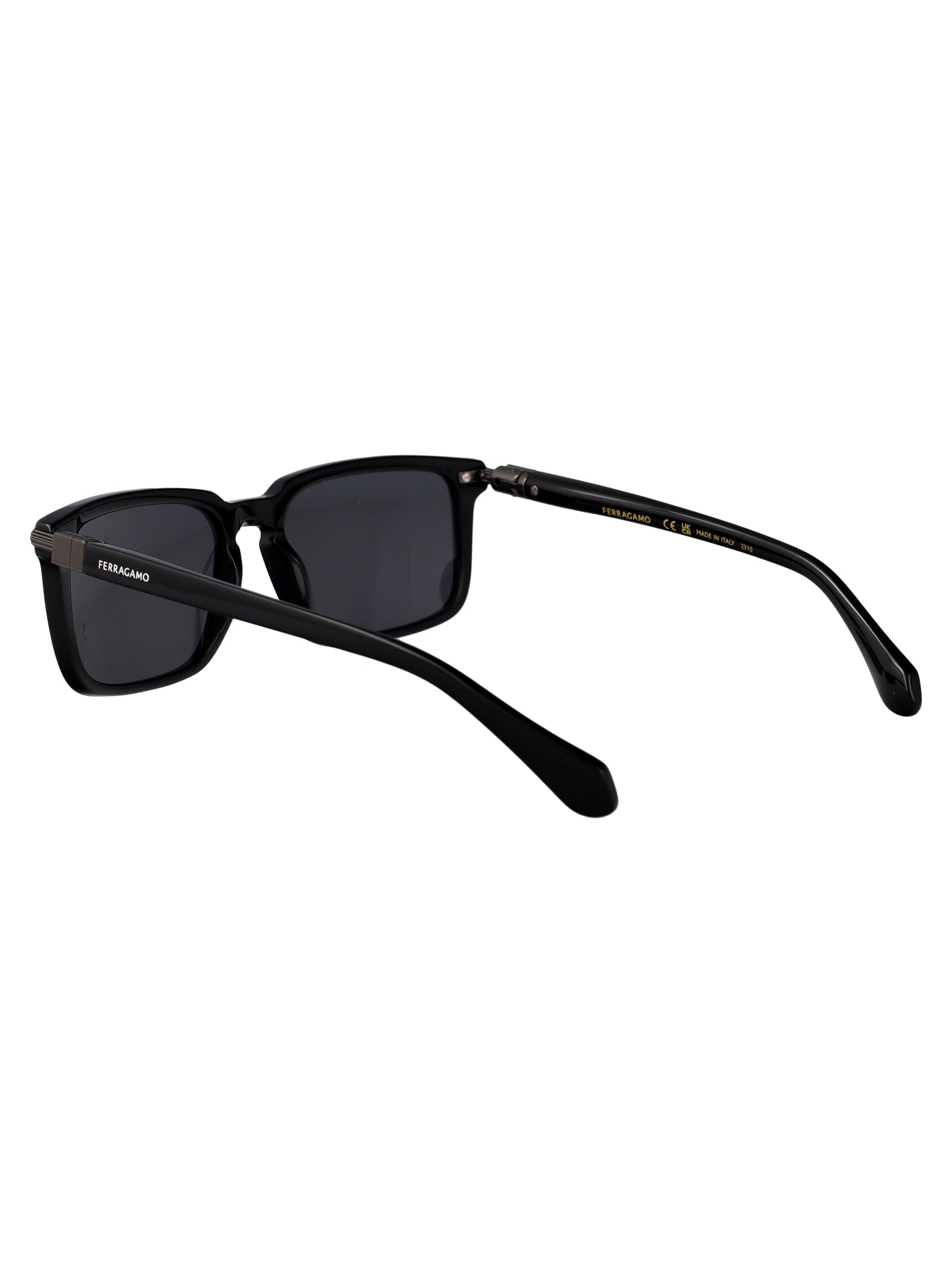 Ferragamo Stylish Acetate Sunglasses for Men - Perfect for SS25