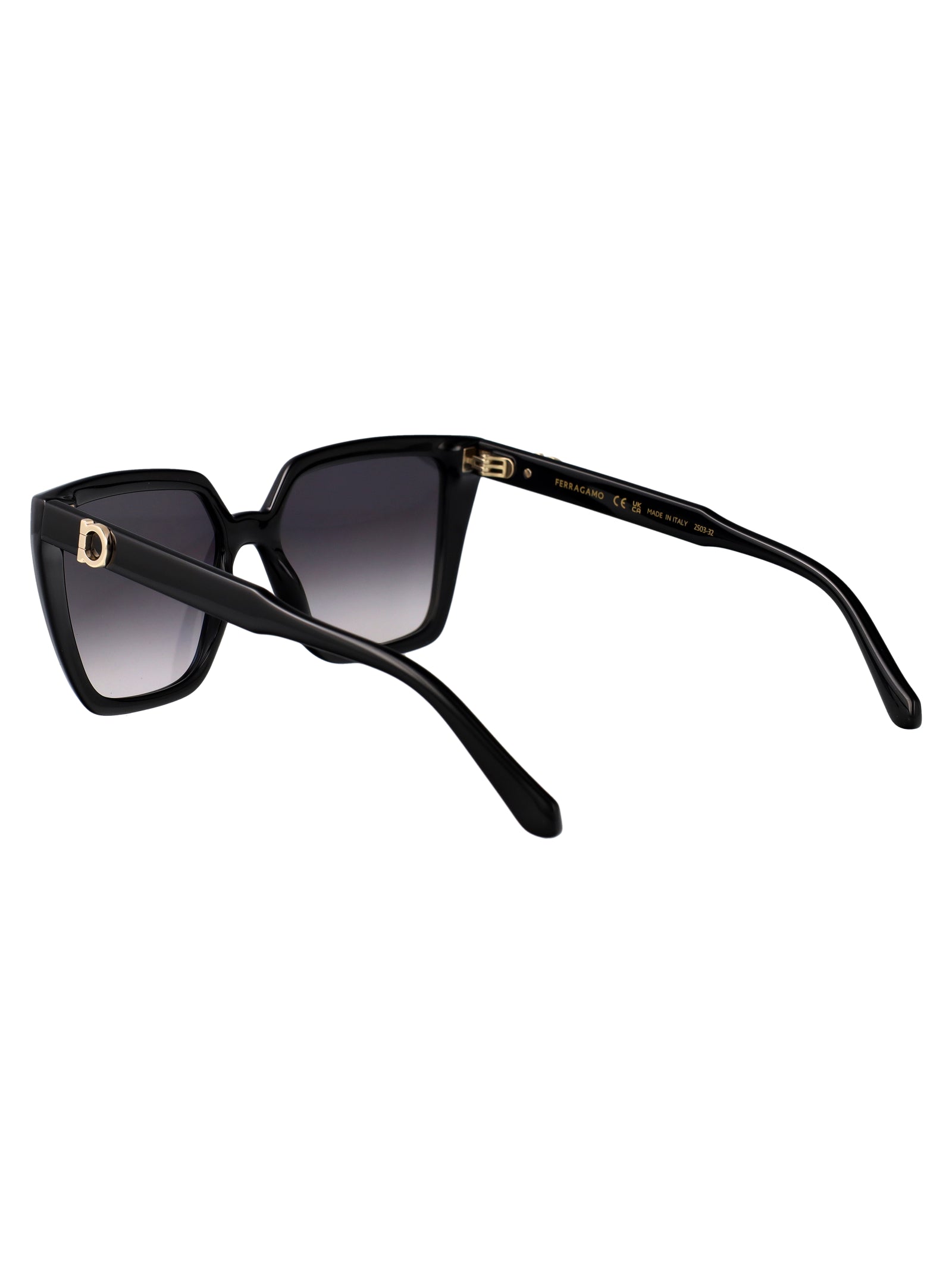 Ferragamo Elegant Acetate Sunglasses for Women