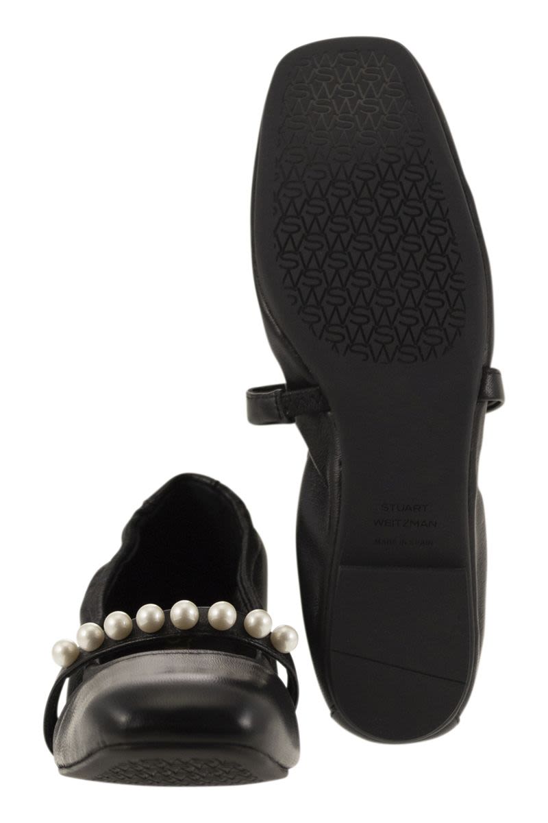 STUART WEITZMAN Goldie Mini Ballet Flat - Size 5.5