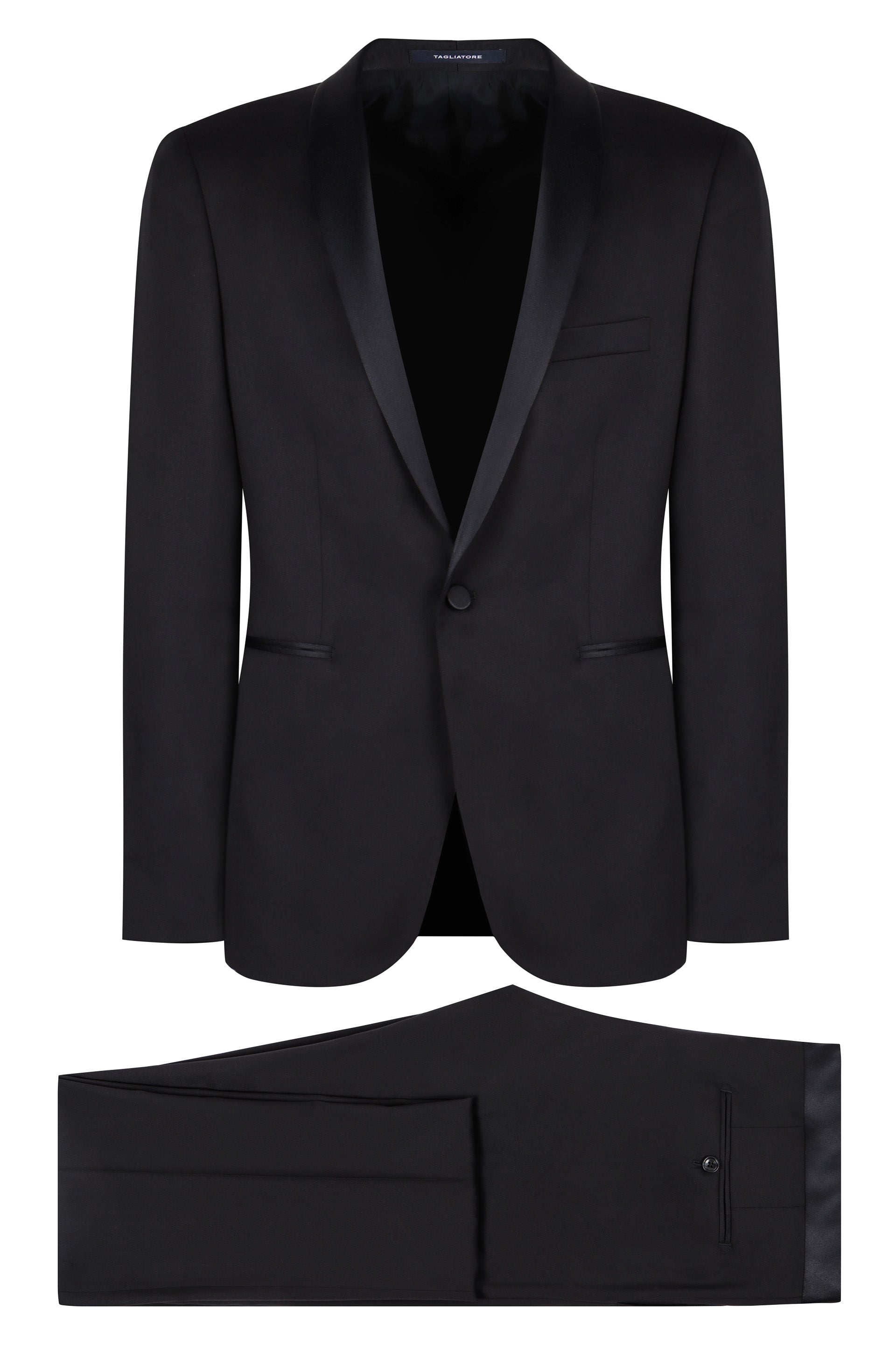 TAGLIATORE Men's Virgin Wool Two-Piece Suit