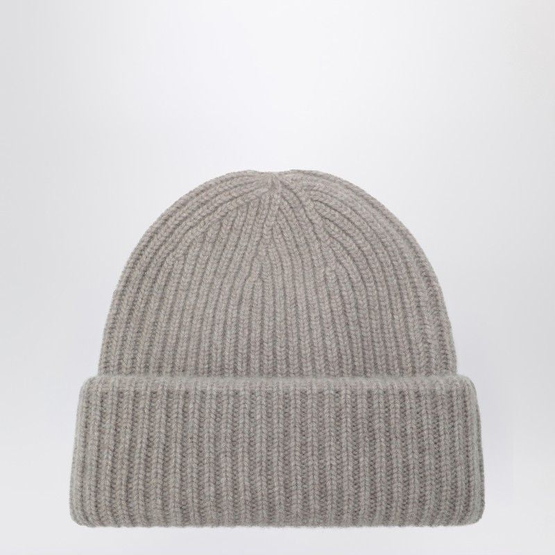 SOFT GOAT Cashmere Beanie with Ribbed Design