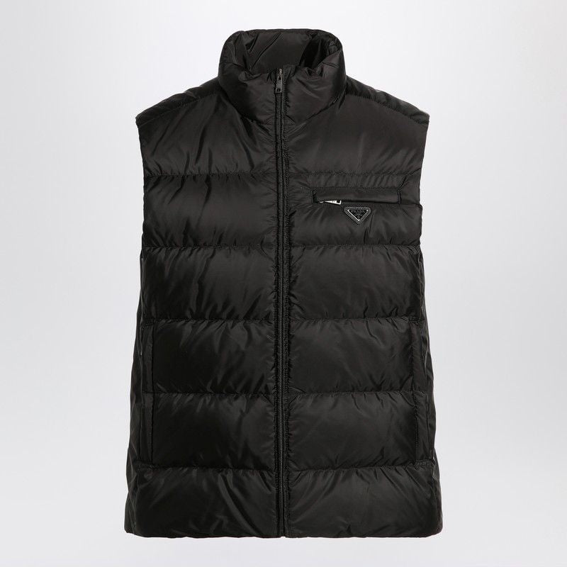 PRADA Padded Vest in Re-Nylon for Men - FW25 Collection