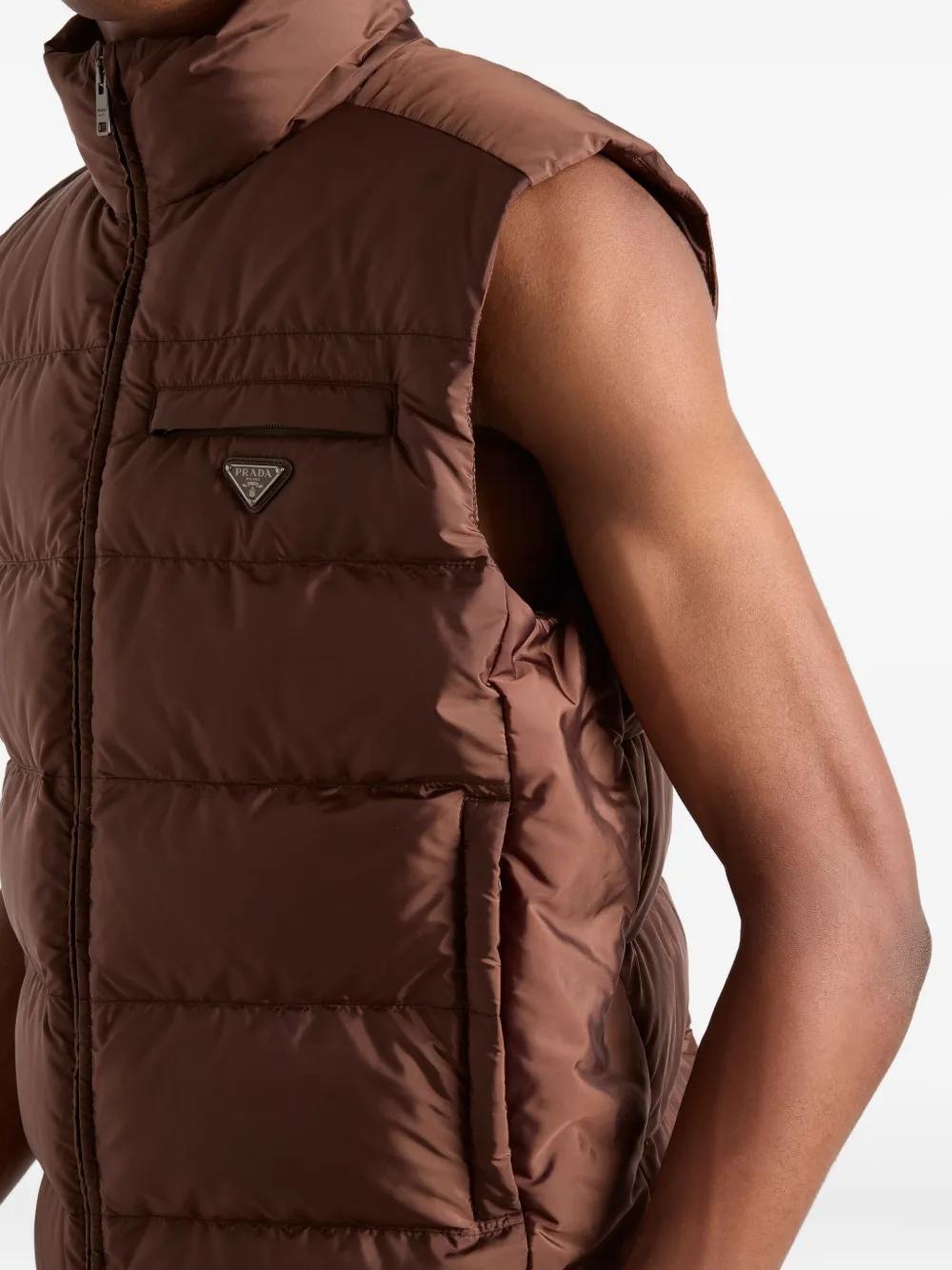 PRADA Padded Quilted Vest for Men - FW25