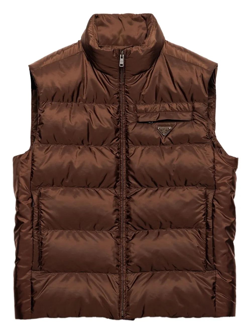 PRADA Padded Quilted Vest for Men - FW25