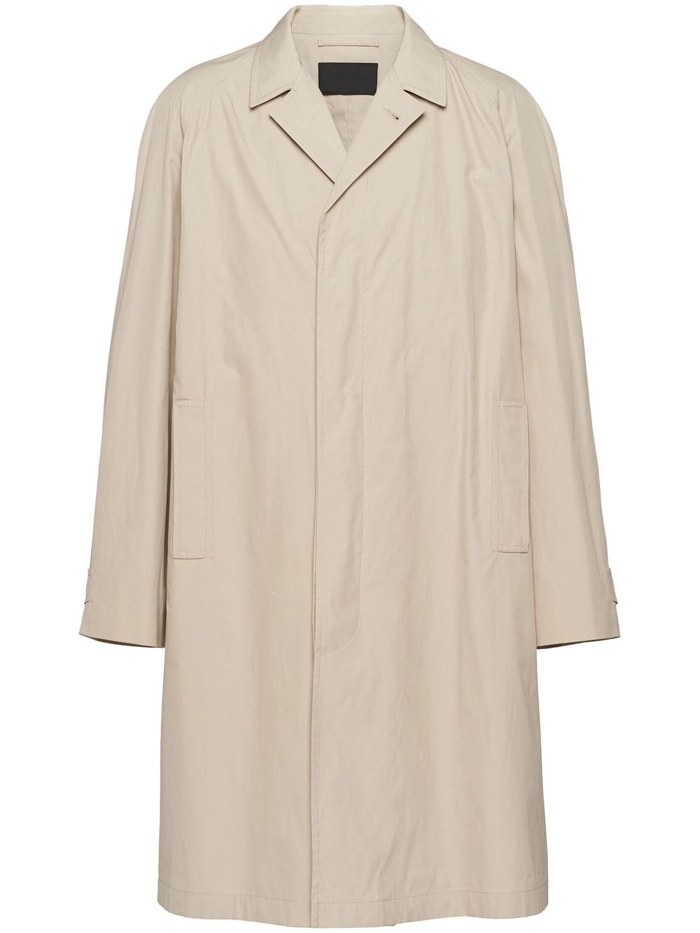 PRADA Men's Cotton-Blend Overcoat