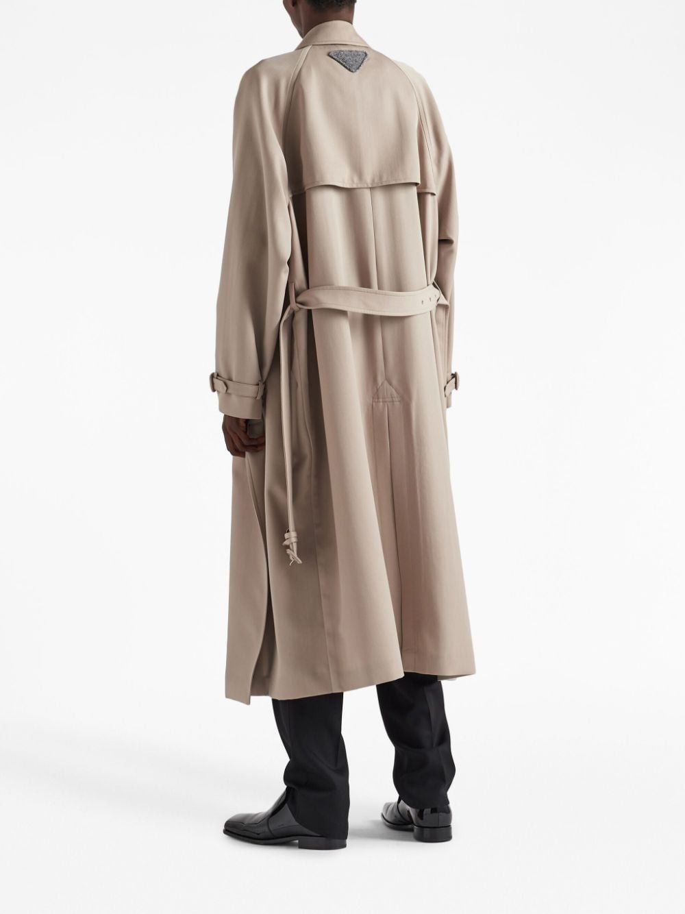PRADA Gabardine Trench Jacket for Men - SS24