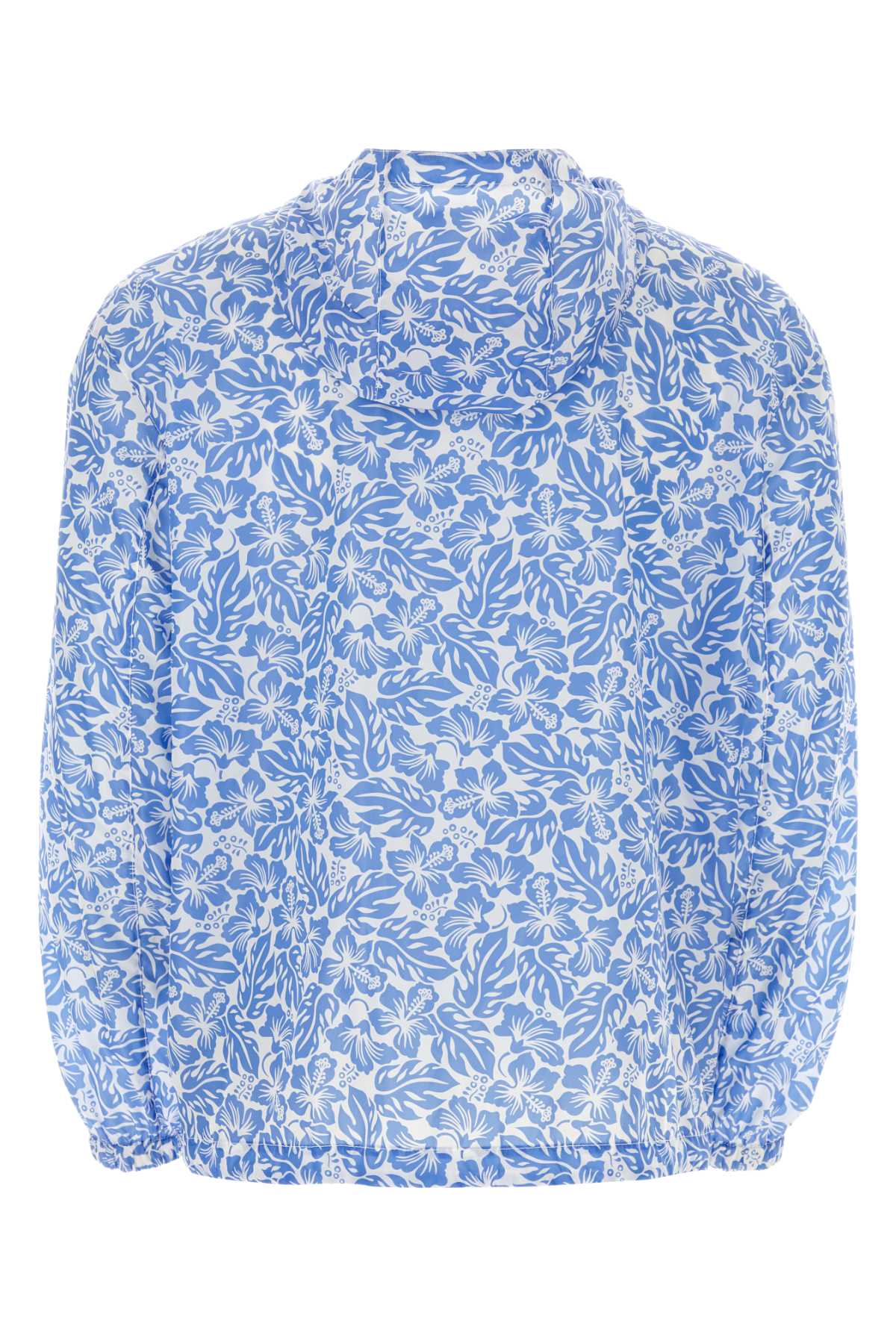 PRADA Men's Printed Re-Nylon Windbreaker Jacket