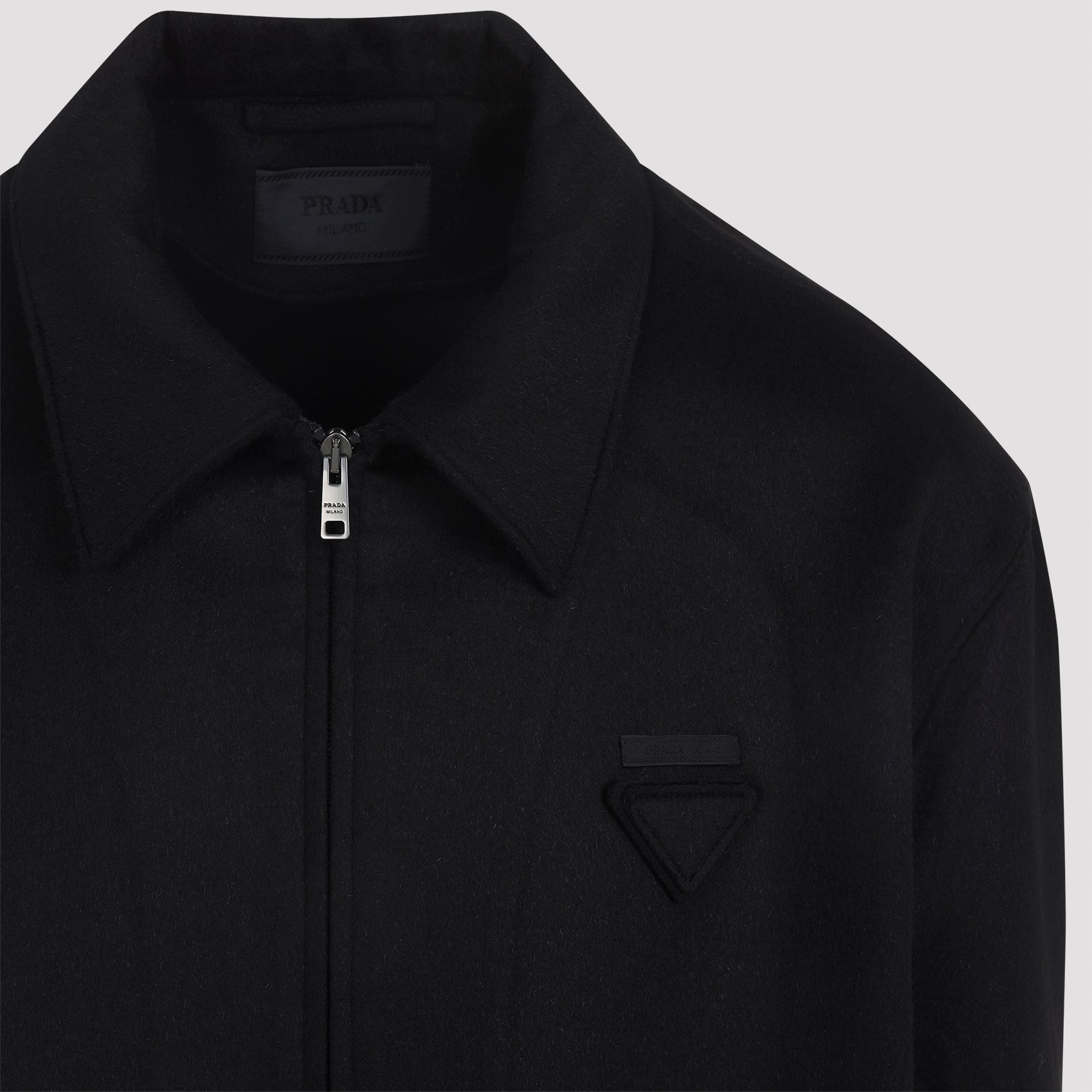 PRADA Premium Wool Blend Jacket for Men - FW25 Collection