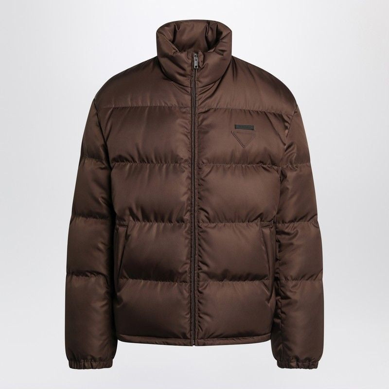 PRADA Cacao-Coloured Down Jacket